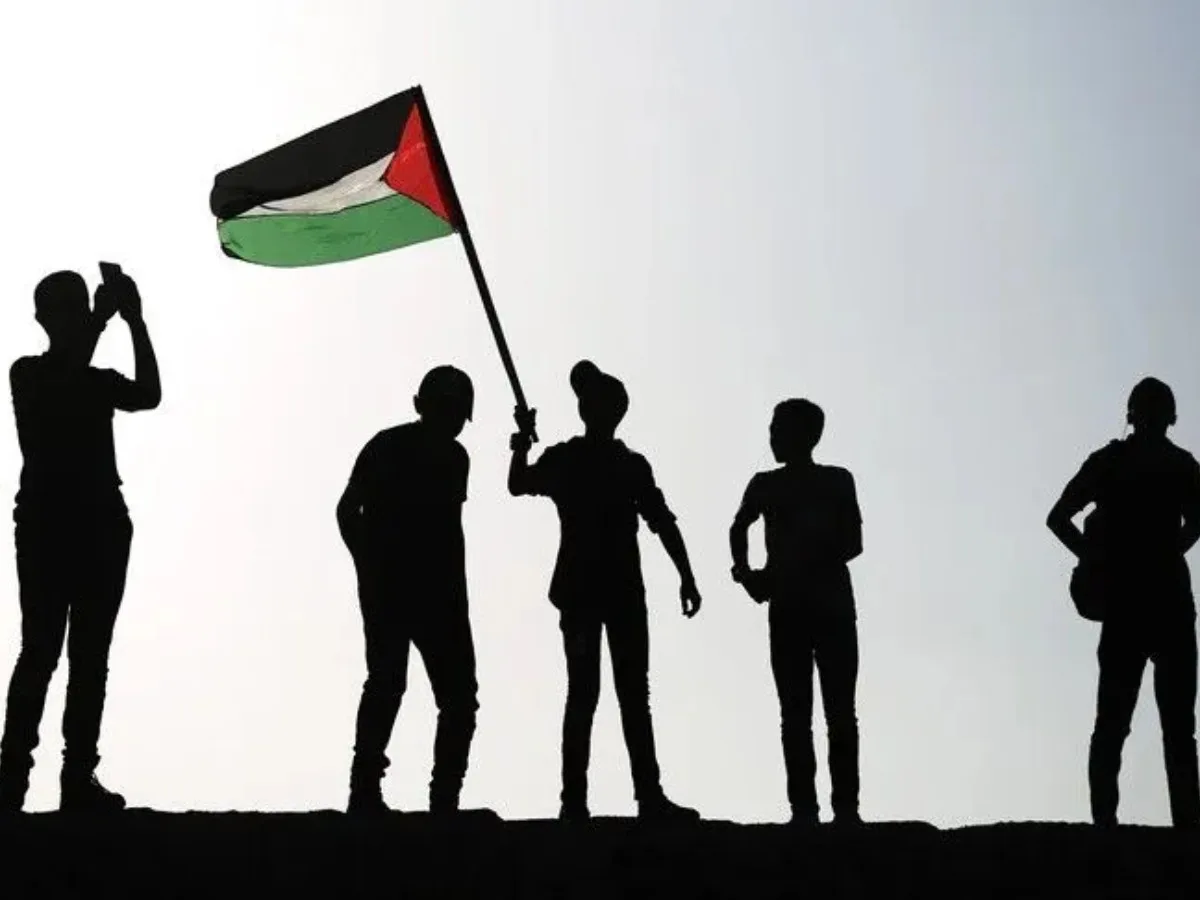 Warga Palestina Gelar Aksi Jelang Mogok Buruh Pelabuhan Dunia