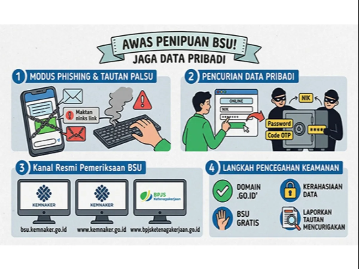 Penipuan Berkedok Bantuan Subsidi Upah, Kenali Modus dan Pencegahannya